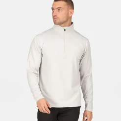 Online Men's Emboss Half Zip Golf Midlayer Men's Sweaters|Men's Midlayers