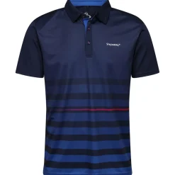 Outlet Men's Erebus Stripe Stretch Golf Polo Shirt Men's Polo Shirts|Season Ready Collection