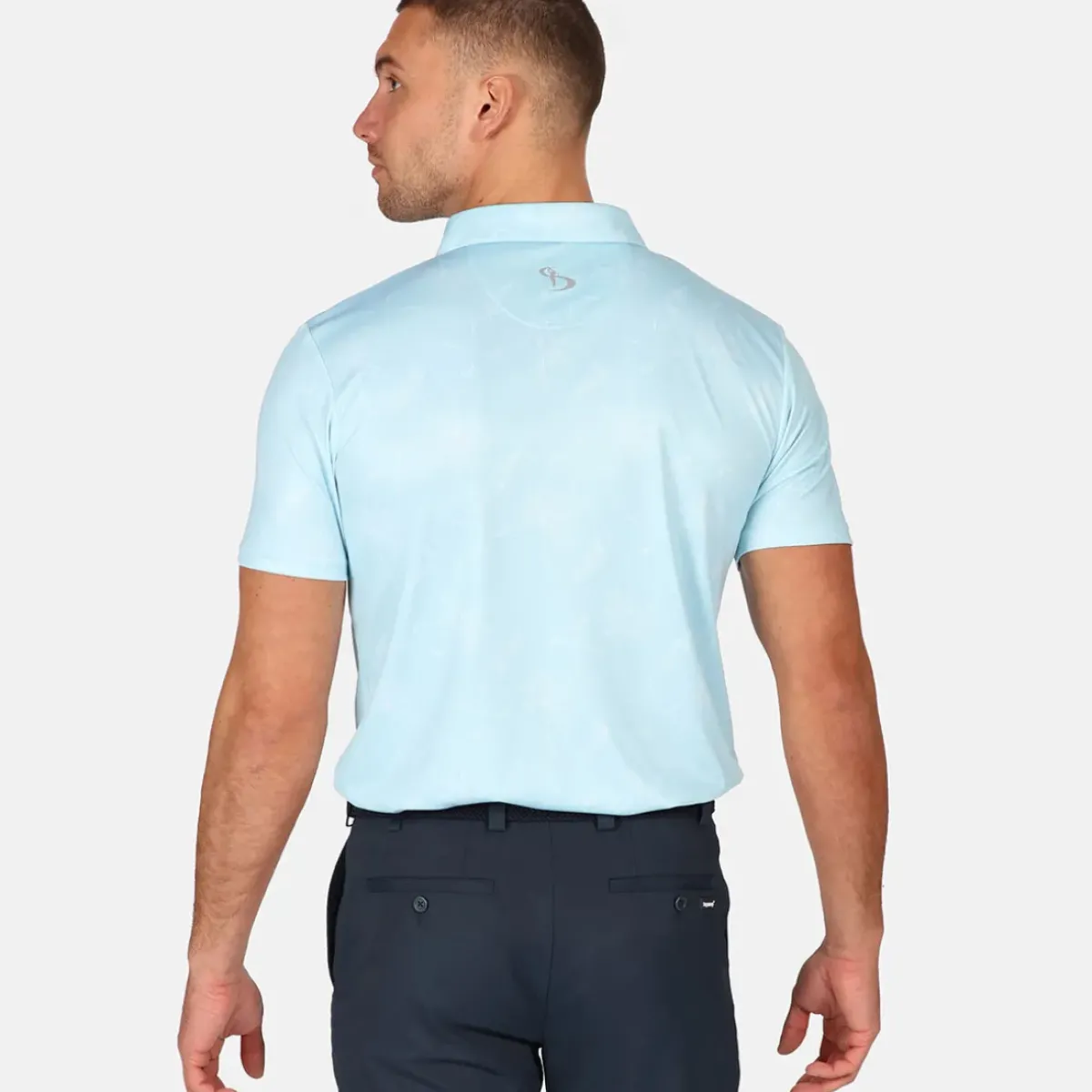 Sale Men's Etna Print Golf Polo Shirt Men's Polo Shirts