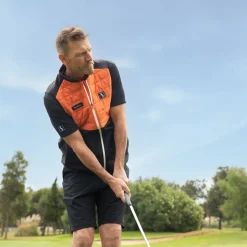 Best Men's Lee Sharpe Tess Golf Gilet Men's Sweaters|Men's Gilets