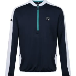 Discount Men's Lee Sharpe Tresla Half Zip Golf Midlayer Men's Sweaters|Men's Midlayers
