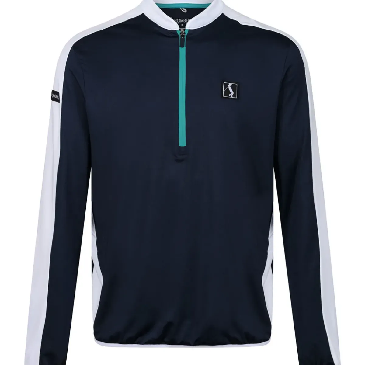 Hot Men's Lee Sharpe Tresla Half Zip Golf Midlayer Men's Sweaters|Men's Midlayers