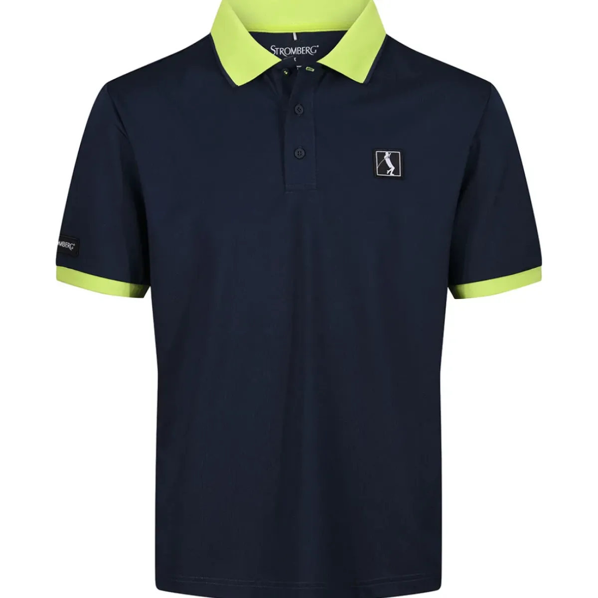 Discount Men's Lee Sharpe Flag Golf Polo Shirt Men's Polo Shirts