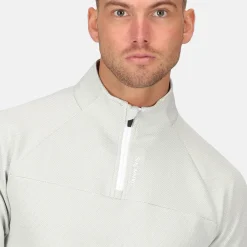 Clearance Men's Lift Dot Half Zip Golf Midlayer Men's Sweaters|Men's Midlayers