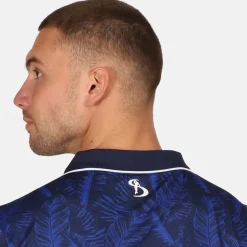 Outlet Men's Manaslu Print Golf Polo Shirt Men's Polo Shirts