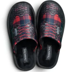 Men's Tartan Mule Golf Slippers Men's Golf Slippers