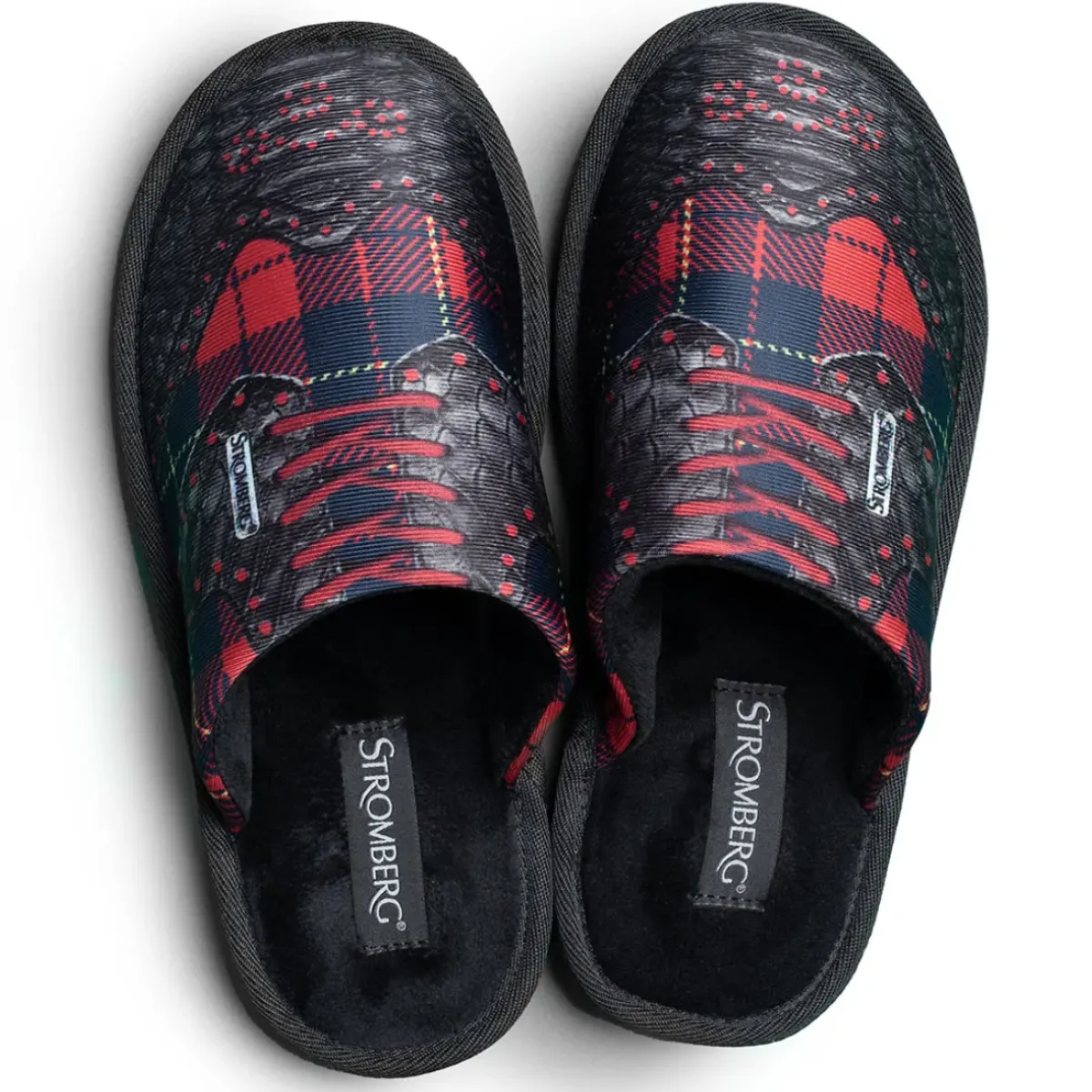 Men's Tartan Mule Golf Slippers Men's Golf Slippers