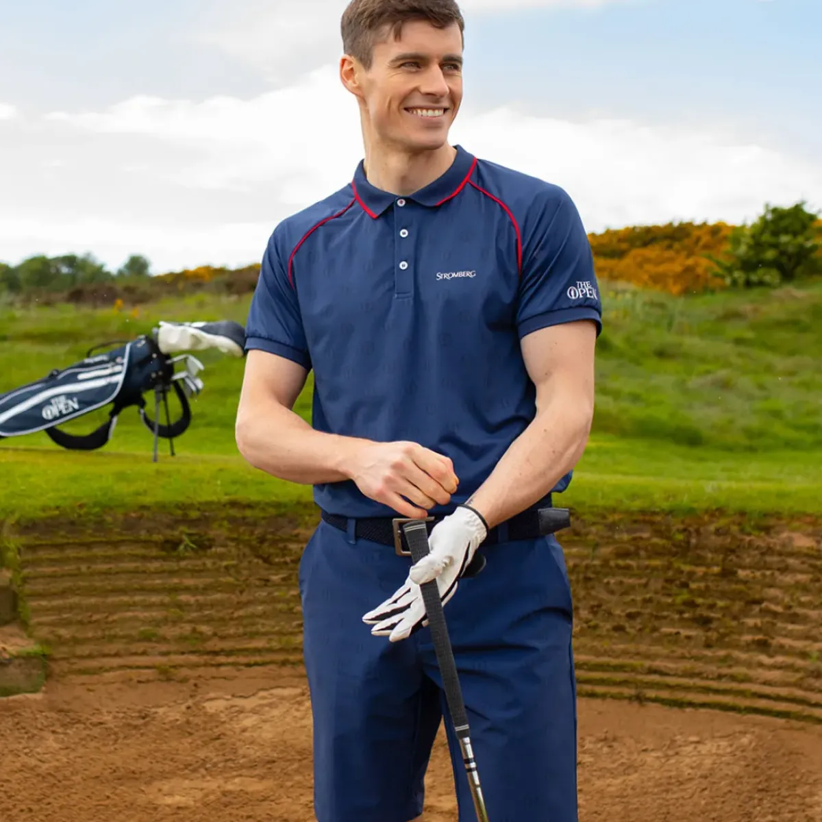 Sale Men's The Open Curtis Golf Polo Shirt Men's Polo Shirts