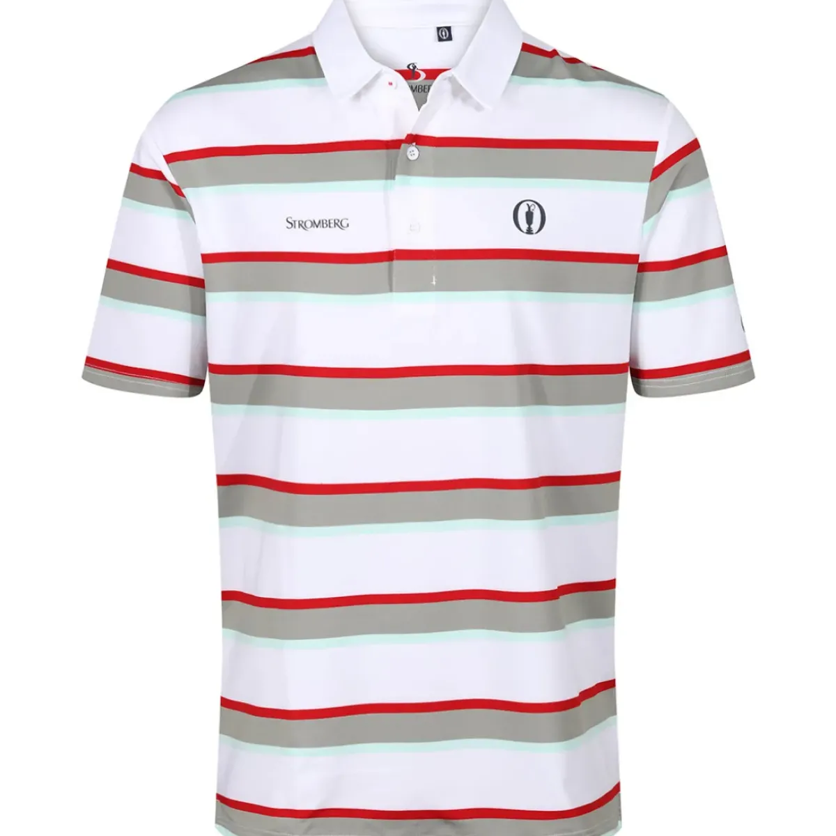 Outlet Men's The Open Neil Stripe Golf Polo Shirt Men's Polo Shirts