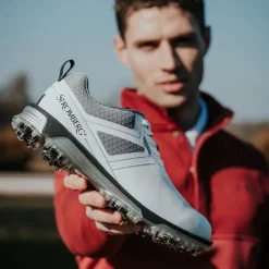 Men's Tour Classic Waterproof Spiked Golf Shoes Men's Waterproof Golf Shoes|Men's Spiked Golf Shoes