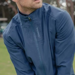 Sale Men's Weather Tech Waterproof Golf Jacket Men's Jackets|Men's Waterproofs