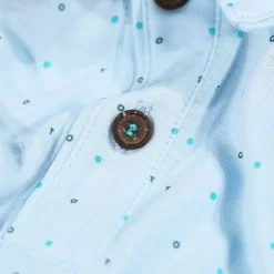 Best Stromberg OCEANTEE Repeat Print Golf Polo Shirt Men's Polo Shirts