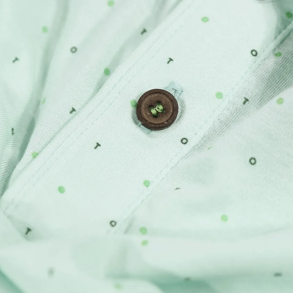 Hot Stromberg OCEANTEE Repeat Print Golf Polo Shirt Men's Polo Shirts