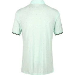 Hot Stromberg OCEANTEE Repeat Print Golf Polo Shirt Men's Polo Shirts