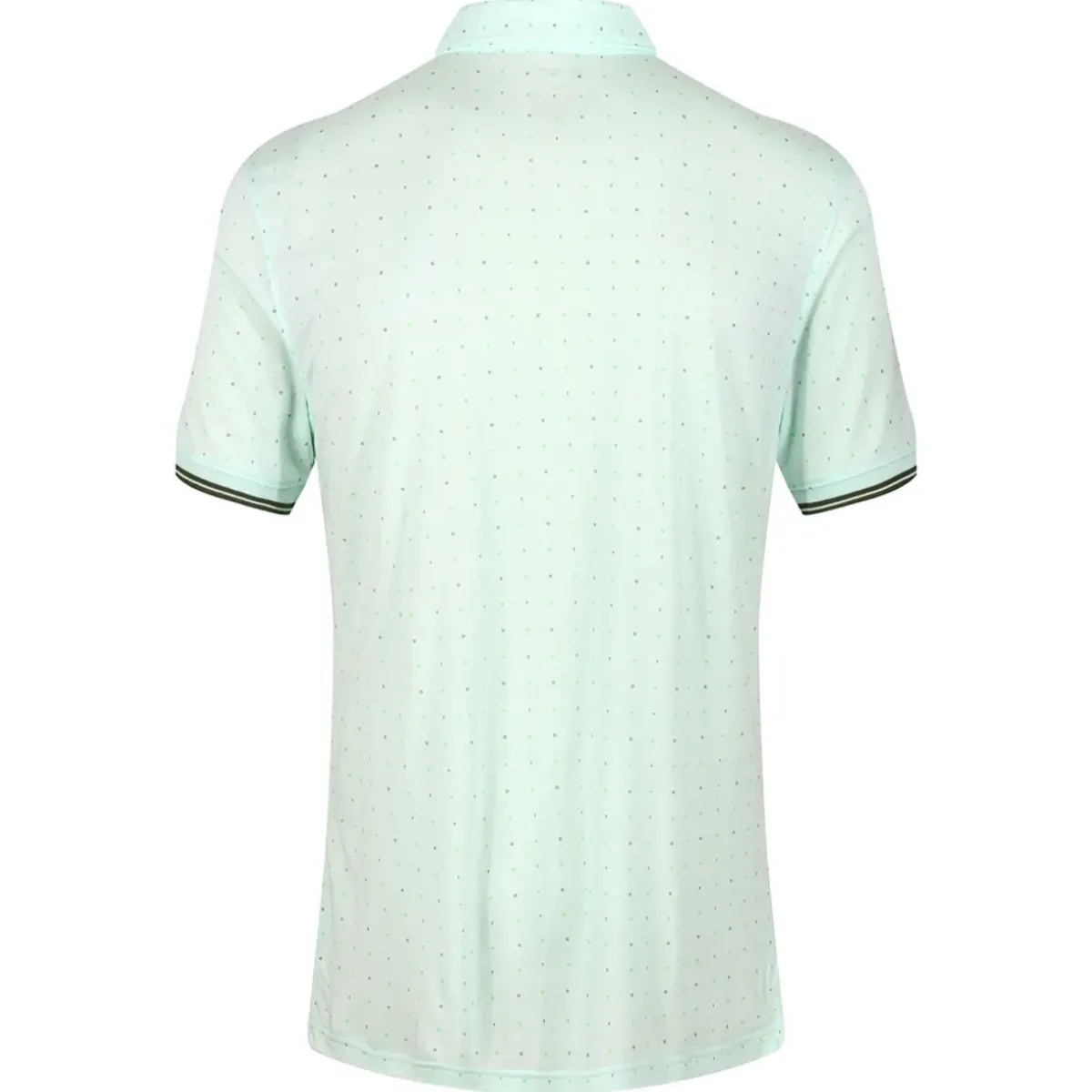 Hot Stromberg OCEANTEE Repeat Print Golf Polo Shirt Men's Polo Shirts