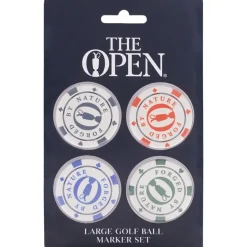The Open Elements Golf Poker Chip Ball Markers Golf Ball Markers