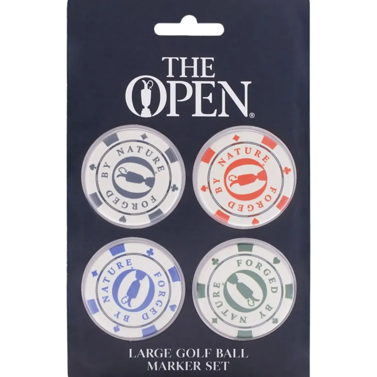 The Open Elements Golf Poker Chip Ball Markers Golf Ball Markers