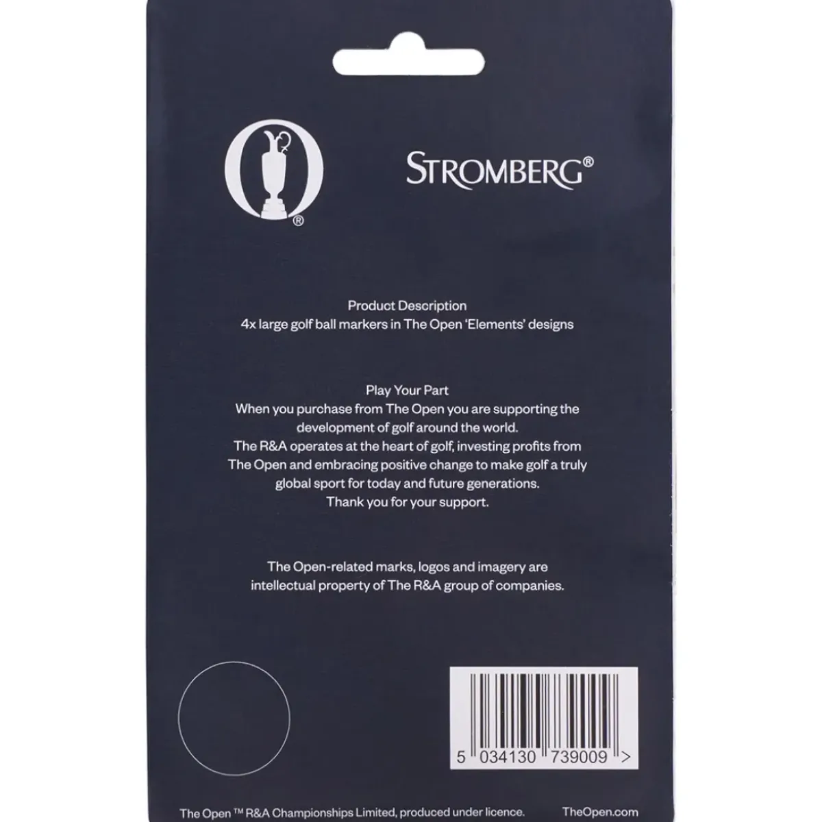 The Open Elements Golf Poker Chip Ball Markers Golf Ball Markers