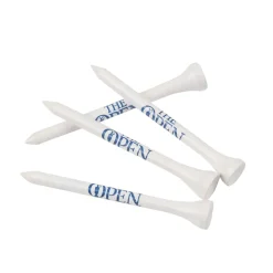 New The Open Wooden Golf Tees - 30 Pack Golf Tees
