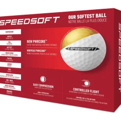 Online SpeedSoft 12 Golf Ball Pack Personalised Golf Balls