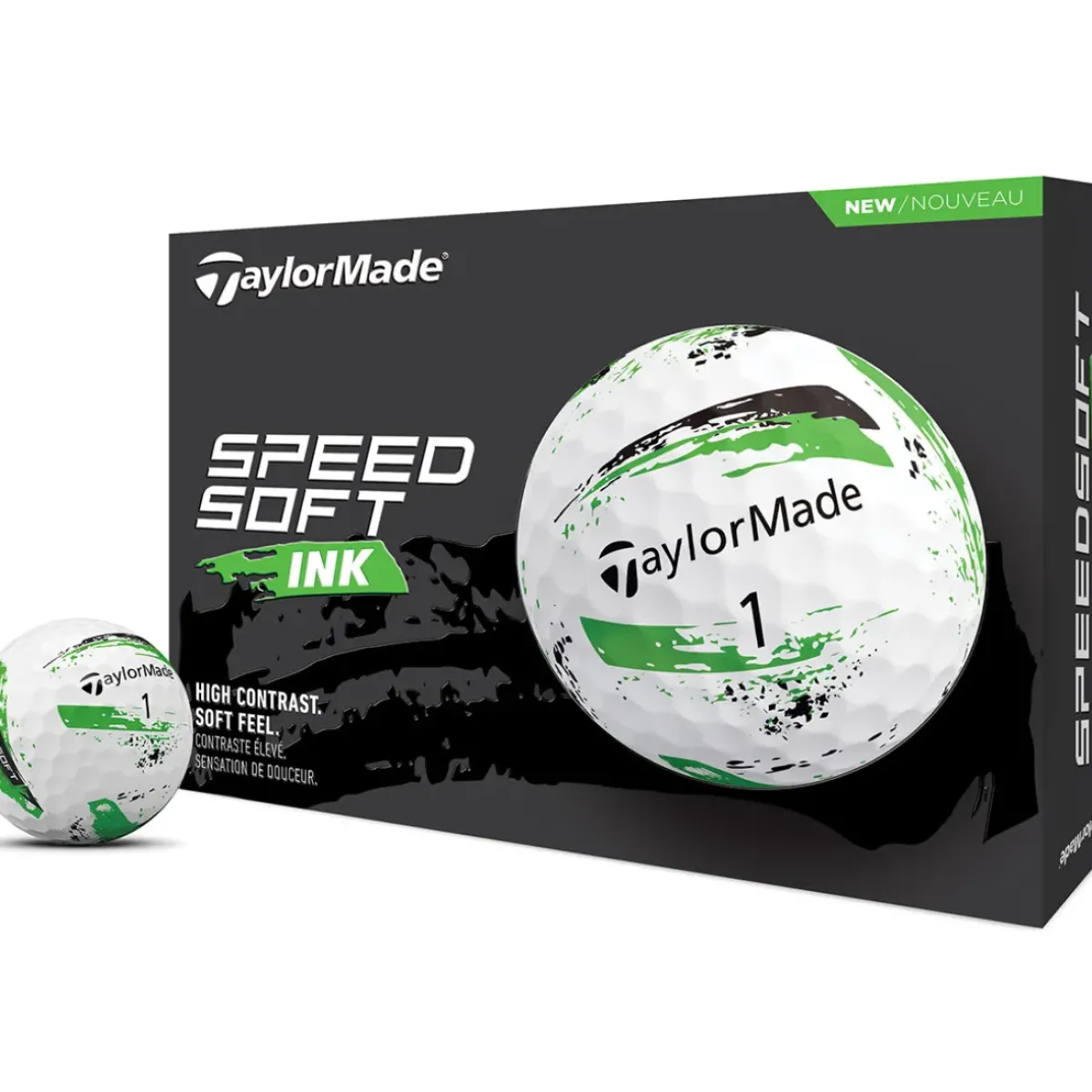 Hot SpeedSoft Ink 12 Golf Ball Pack Ladies Golf Balls|Season Ready Collection