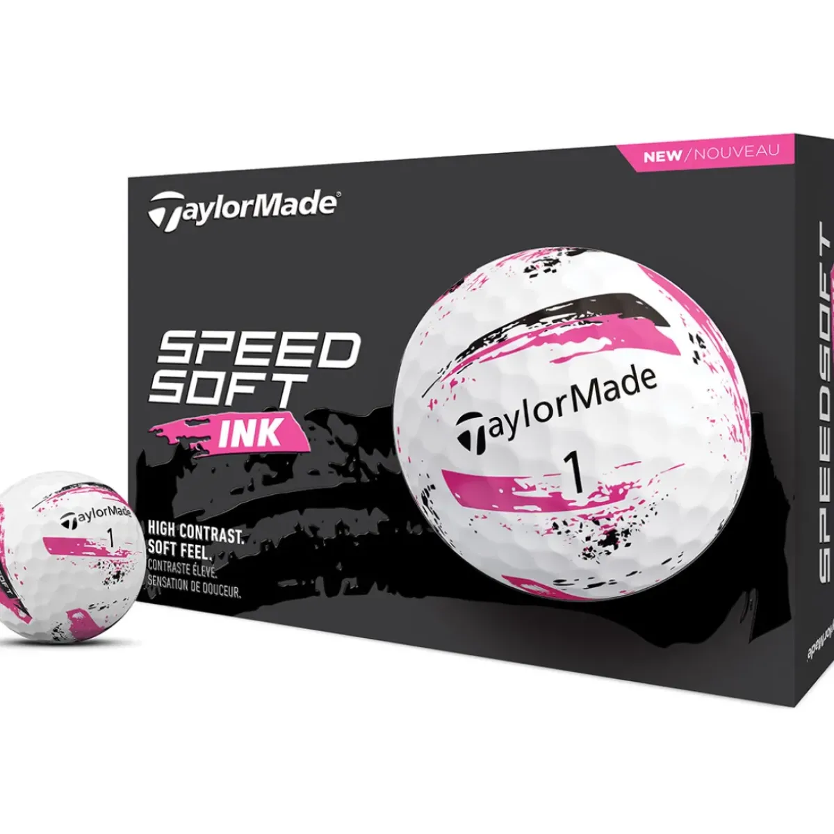 SpeedSoft Ink 12 Golf Ball Pack Ladies Golf Balls|Season Ready Collection