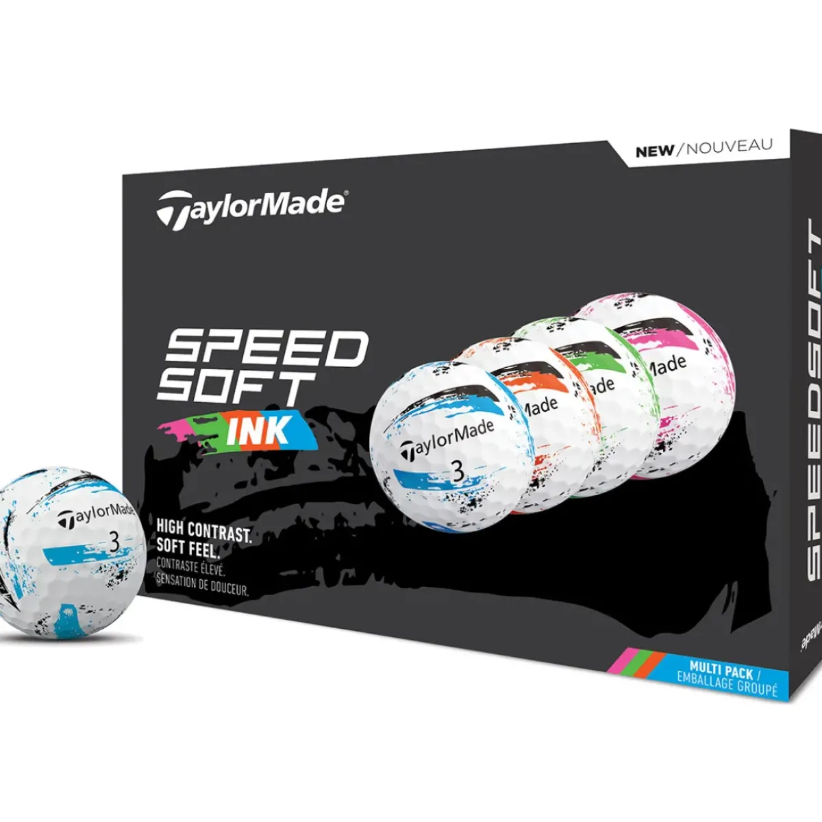 SpeedSoft Ink 12 Golf Ball Pack Ladies Golf Balls|Season Ready Collection