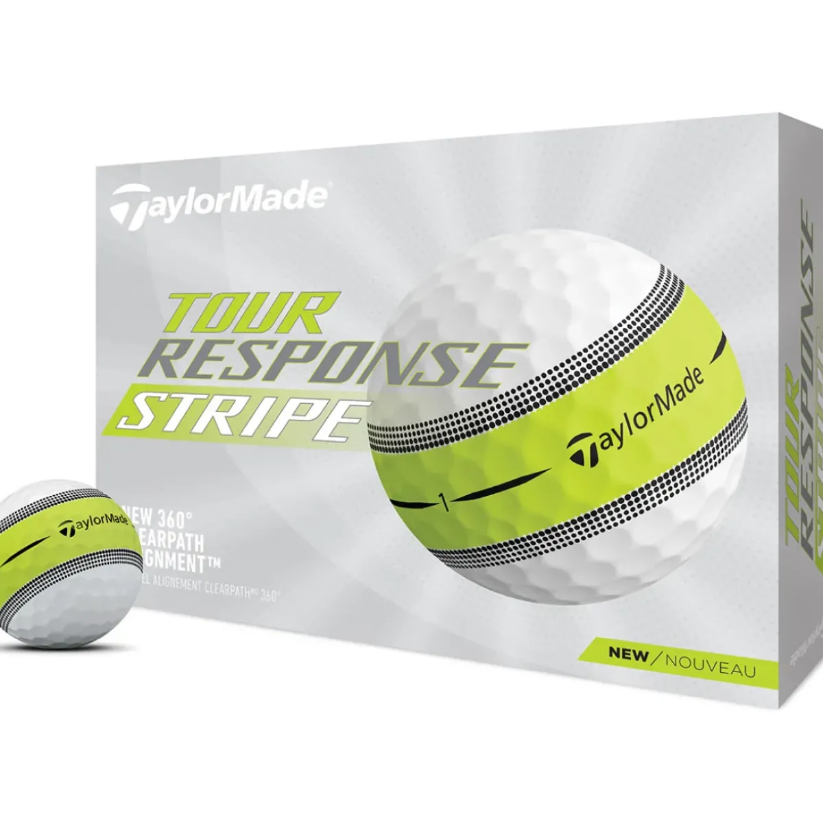 Clearance Tour Response Stripe 12 Golf Ball Pack Ladies Golf Balls