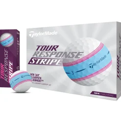 Clearance Tour Response Stripe 12 Golf Ball Pack Ladies Golf Balls