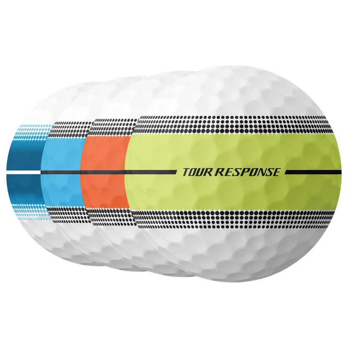 Outlet Tour Response Stripe 12 Golf Ball Pack Ladies Golf Balls|Season Ready Collection