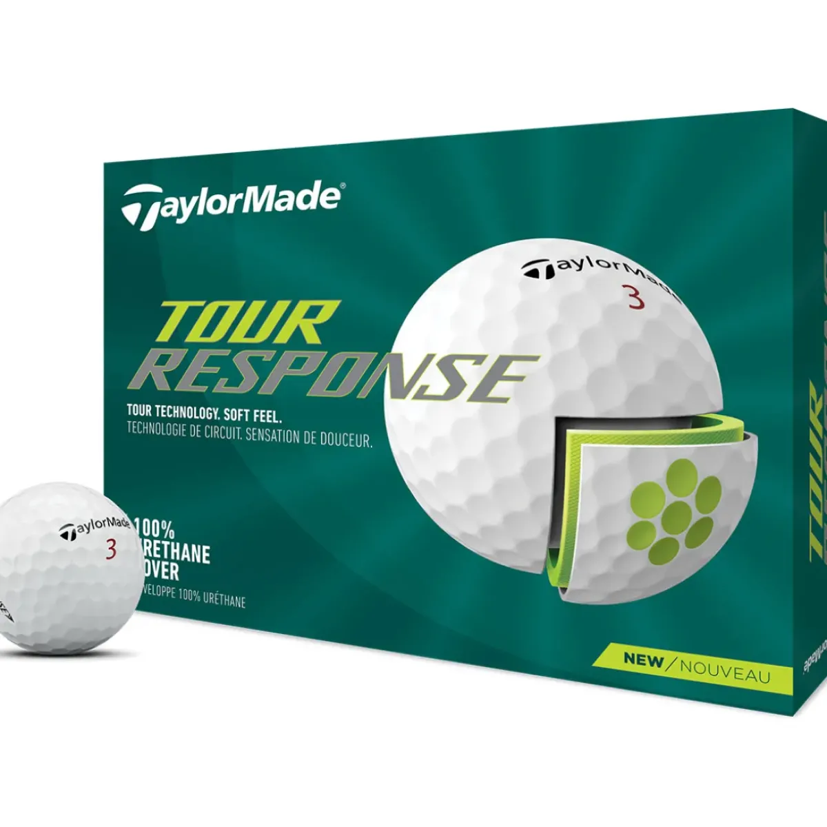 New Tour Response 12 Golf Ball Pack Ladies Golf Balls
