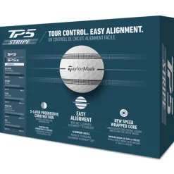 Discount TP5 Stripe 12 Golf Ball Pack Ladies Golf Balls