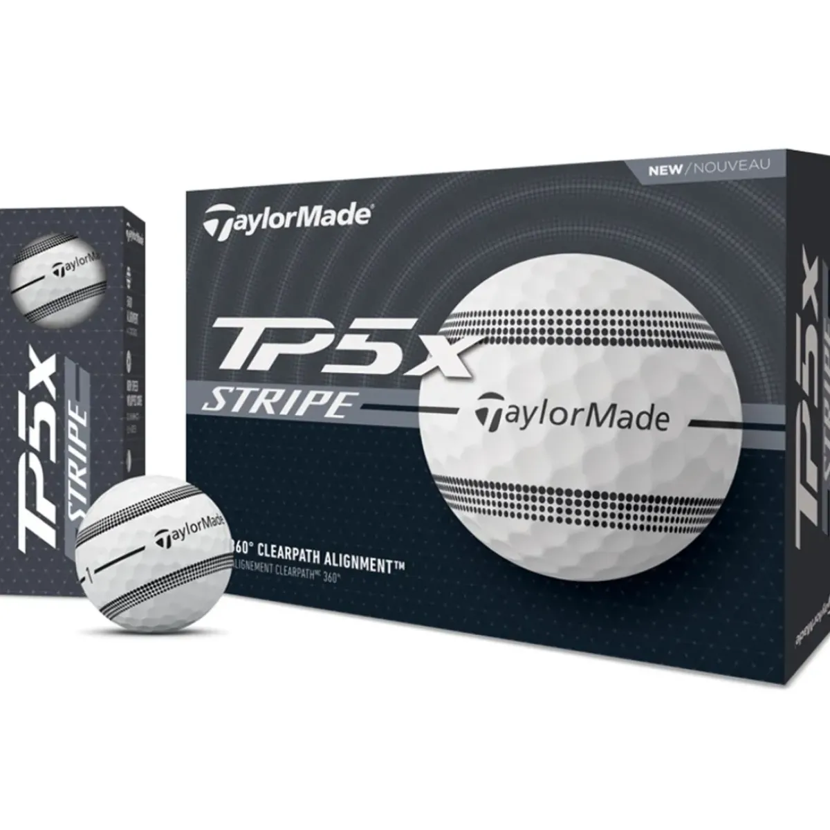 Discount TP5 X Stripe 12 Golf Ball Pack Ladies Golf Balls