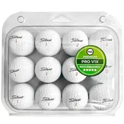 Clearance Refurbished Pro V1x 12 Golf Ball Pack Ladies Golf Balls