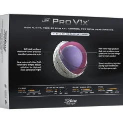 Pro V1x 12 Golf Ball Pack Ladies Golf Balls|Season Ready Collection