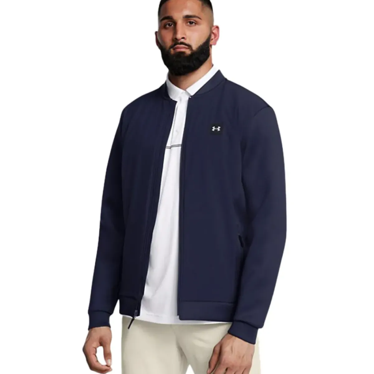 Clearance Drive Pro Storm Hybrid Full Zip Golf Jacket Men's Sweaters|Men's Jackets