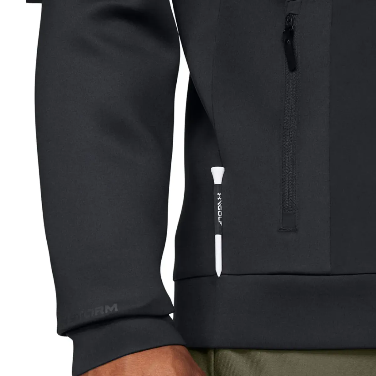 Clearance Drive Pro Storm Hybrid Full Zip Golf Jacket Men's Sweaters|Men's Jackets