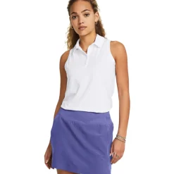 Hot Ladies Playoff Sleeveless Golf Polo Shirt Ladies Polo Shirts