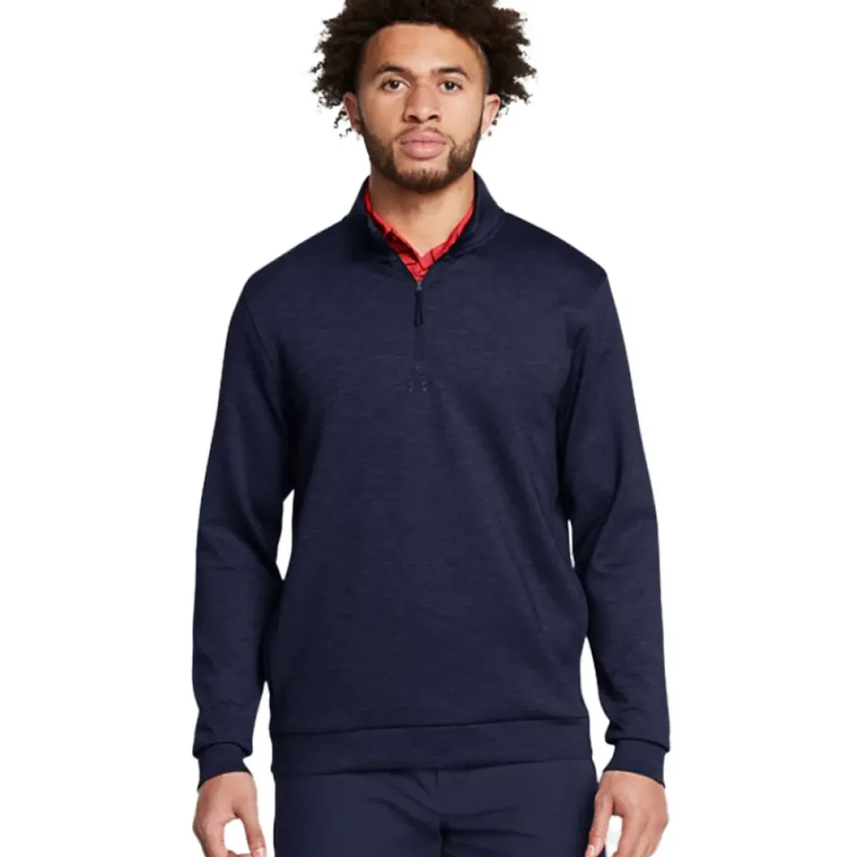 New Men's Drive Half Zip Golf Mid Layer Men's Sweaters|Men's Midlayers