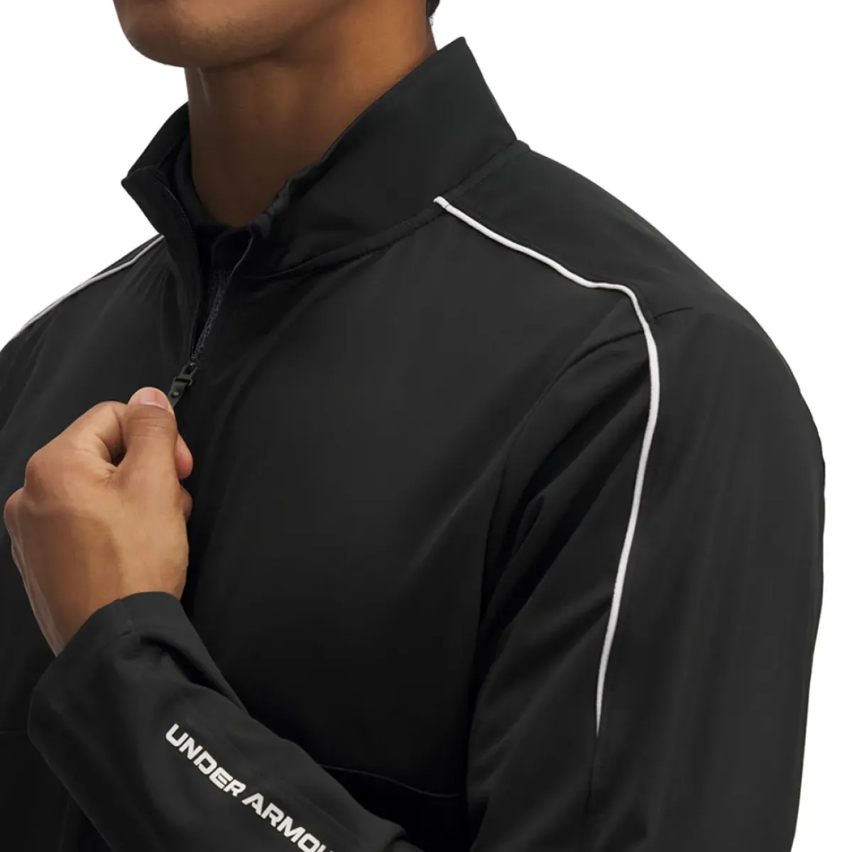 Online Men's Drive Wind Half Zip Golf Mid Layer Men's Sweaters|Men's Midlayers