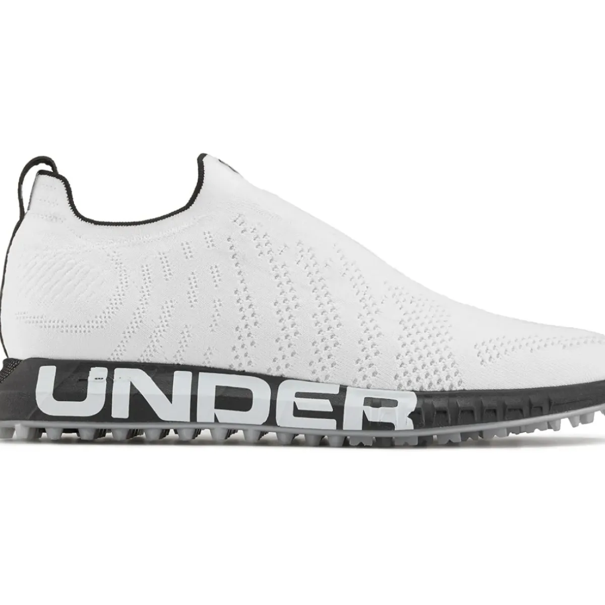 Clearance Men's HOVR Knit Lace Up Spikeless Golf Shoes Men's Spikeless Golf Shoes