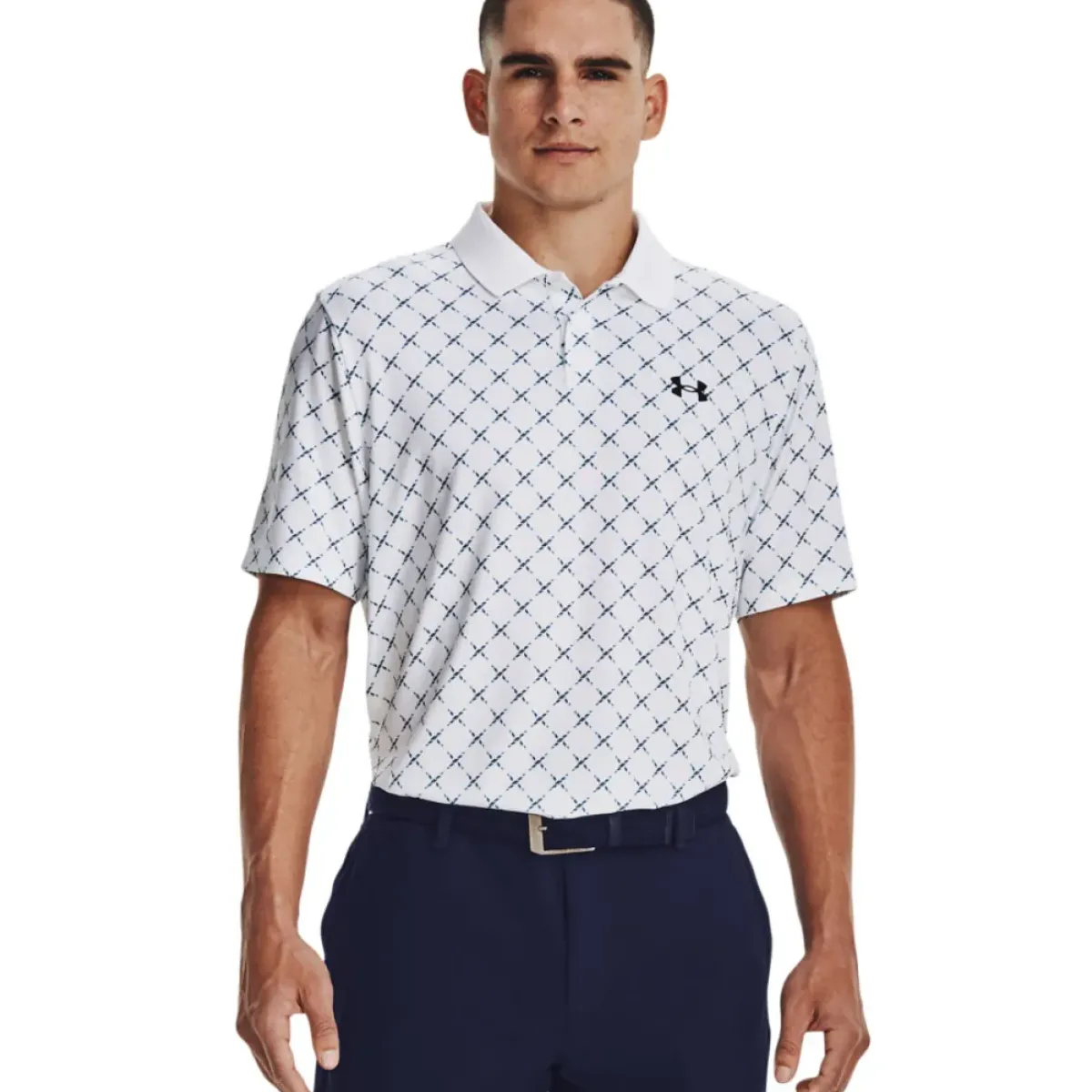 Clearance Men's Performance 3.0 Printed Golf Polo Shirt Men's Polo Shirts