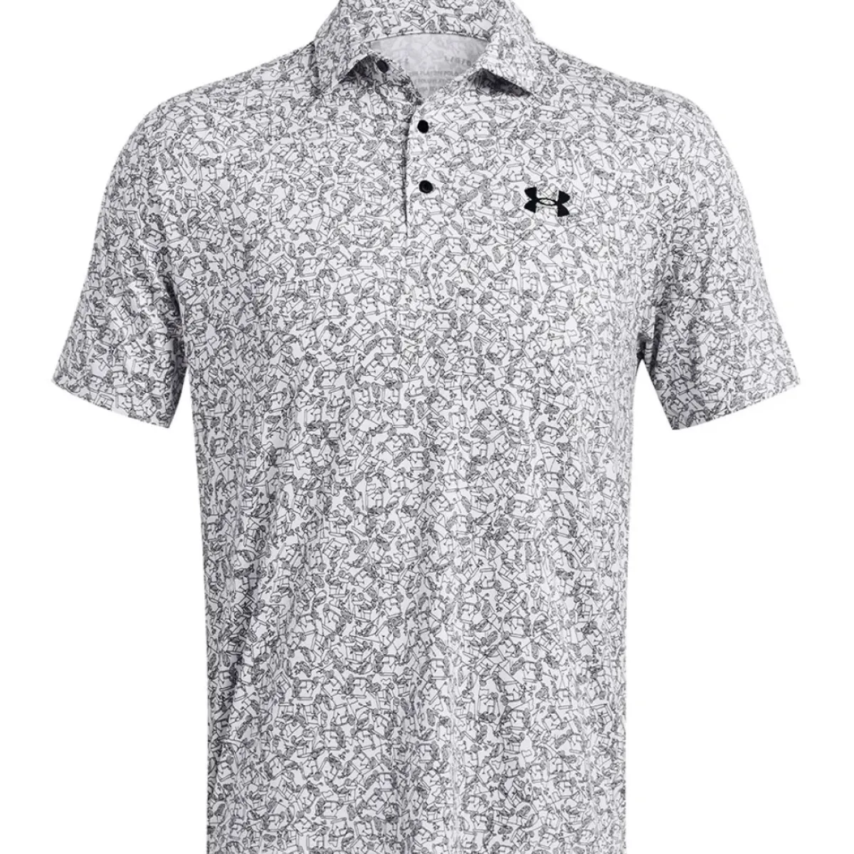 Men's Playoff 3.0 Doodle Print Golf Polo Shirt Men's Polo Shirts