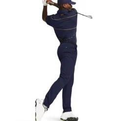 Discount Men's Playoff 3.0 Club House Stripe Printed Golf Polo Shirt Men's Polo Shirts