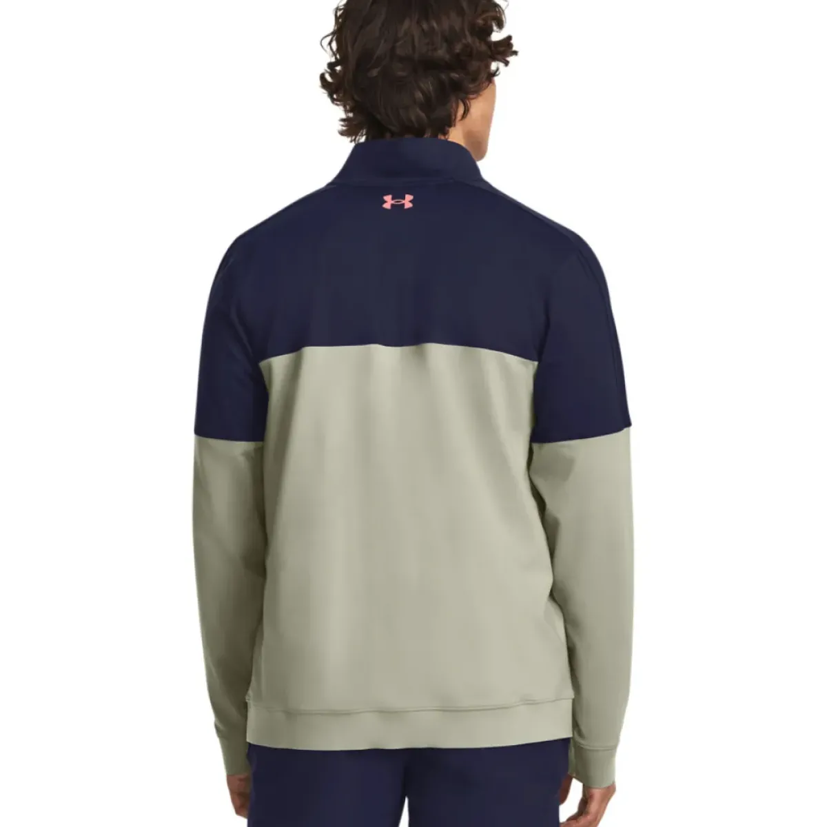 Clearance Men's Storm Half Zip Golf Midlayer Men's Sweaters|Men's Midlayers
