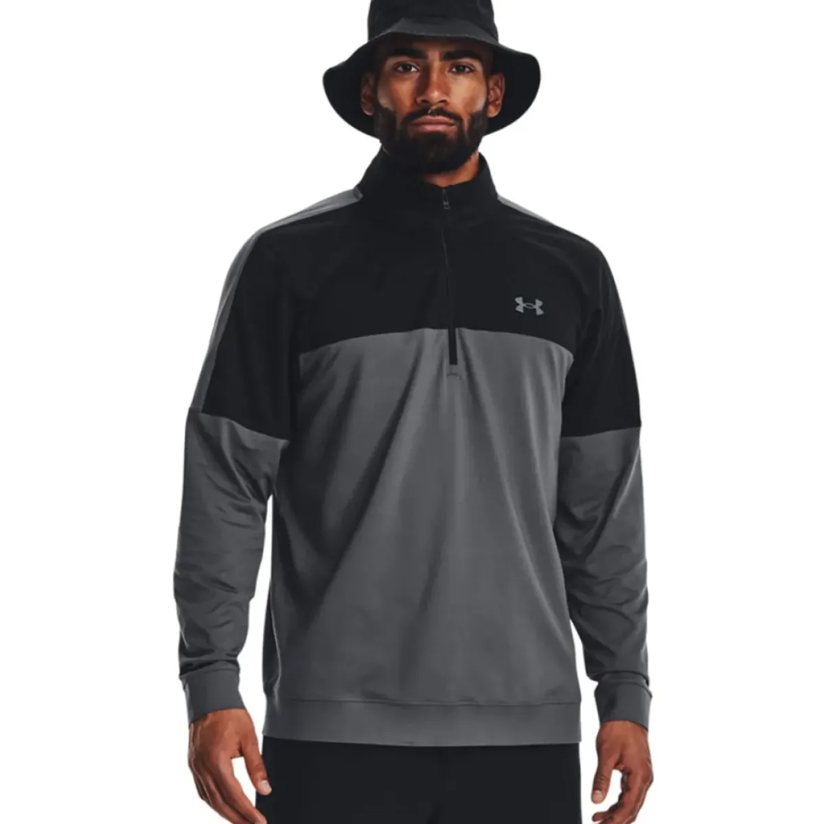 Clearance Men's Storm Half Zip Golf Midlayer Men's Sweaters|Men's Midlayers