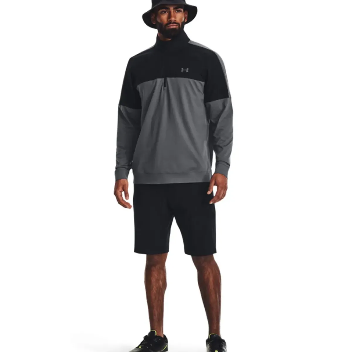 Clearance Men's Storm Half Zip Golf Midlayer Men's Sweaters|Men's Midlayers