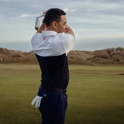 Hot Men's T2G Colour Block Golf Polo Shirt Men's Polo Shirts