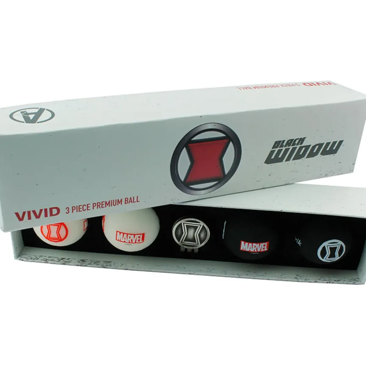 Outlet Marvel 4 Golf Ball Pack with Marker Ladies Golf Balls