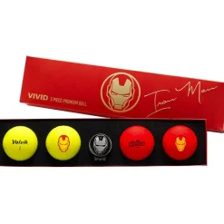 Hot Marvel 4 Golf Ball Pack with Marker Ladies Golf Balls